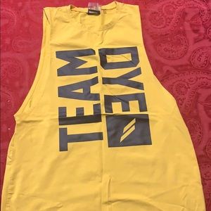 Cut off sleeveless team dye